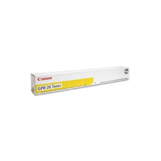 Canon GPR-26 Yellow Toner Cartridge (OEM 2450B003AA) – Genuine Toner for Brilliant Color, Yields 9,500 Pages 2450B003AA