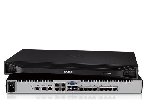 Dell 1082DS PowerEdge 8 X Ports RJ-45 + 1 X Port VGA + 1 X Port BD-9 Female + 4 X Ports USB 2.0 Remote KVM Console Switch Dell Part Number: 1082DS