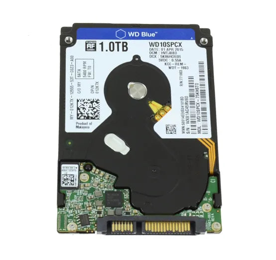 Dell 12K7X 1TB 5400RPM SATA 6Gb/S 16MB Cache 2.5-Inch Hard Drive Dell Part Number: 12K7X