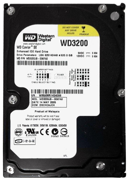 WD3200JB-00KFA0