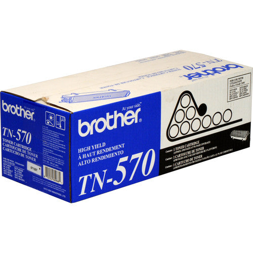 Brother TN-570 High-Yield Black Toner Cartridge – Maximum Output, Professional Quality BRTN570