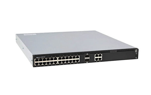 Dell 210-ALTJ PowerSwitch S4100-ON Series 28-Ports RJ-45 10GBase-T + 2-Ports QSFP28 100Gb/S Layer 3 Managed 1U Rack-Mountable Network Switch Dell Part Number: 210-ALTJ