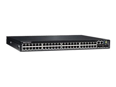 Dell 210-AWZQ Powerswitch N3200-ON Series 48-Ports RJ-45 10/100/1000 Base-T + 4-Ports SFP+ 10GBase-X + 2-Ports QSFP28 100GBase-X Layer 3 1U Rack-Mountable Network Switch Dell Part Number: 210-AWZQ