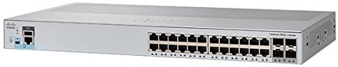 Cisco WS-C2960L-24TS-LL Catalyst 2960-L 24-Port Gigabit Managed Switch WS-C2960L-24TS-LL