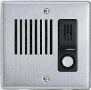 Aiphone LE-DA Flush Mount Door Station – Stainless Steel, Weather and Vandal Resistant