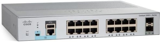 Cisco WS-C2960L-16TS-LL Catalyst 2960-L 16-Port Gigabit Managed Switch WS-C2960L-16TS-LL