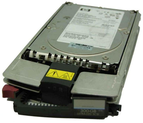 HP 351126-001 300GB 10000RPM Ultra320 SCSI Hot-Pluggable LVD 80-Pin 3.5-Inch Hard Drive HP Part Number: 351126-001