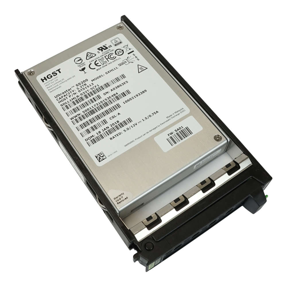 Fujitsu Primergy 3.2TB 12G SSD SAS 2.5" Hard Drive S26361-F5666-L320