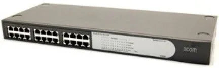 3Com 3C16471B-US 2024 SuperStack 3 24 X RJ-45 Ports 10/100Base-TX Layer 2 Unmanaged Rack-Mountable Fast Ethernet Network Switch 3Com Part Number: 3C16471B-US