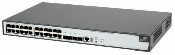 3Com 3CR17171-91-US 5500-EI PWR 24 X RJ-45 Ports 10/100Base-TX + 4 X SFP Ports Layer 3 Managed Rack-Mountable Fast Ethernet Network Switch 3Com Part Number: 3CR17171-91-US
