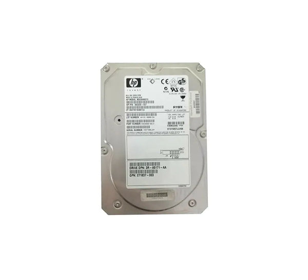 HP 3R-A5171-AA 36.4GB 10000RPM Ultra320 SCSI 8MB Cache Hot Swappable LVD 80-Pin 3.5-Inch Hard Drive HP Part Number: 3R-A5171-AA