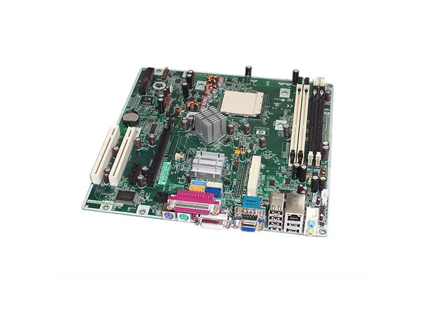 HP 409305-001 Socket AM2 Micro-BTX System Board (Motherboard) For DC5750 Microtower PC Supports Athlon/ Sempron Series DDR2 4x DIMM HP Part Number: 409305-001