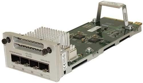 Cisco C9300-NM-4G Network Module – 4-Port 1G SFP Uplink Module for Catalyst 9300 Series C9300-NM-4G