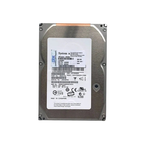 IBM 42C0242 300GB 15000RPM SAS 3.0Gb/S 16MB Cache 3.5-Inch Hard Drive IBM Part Number: 42C0242