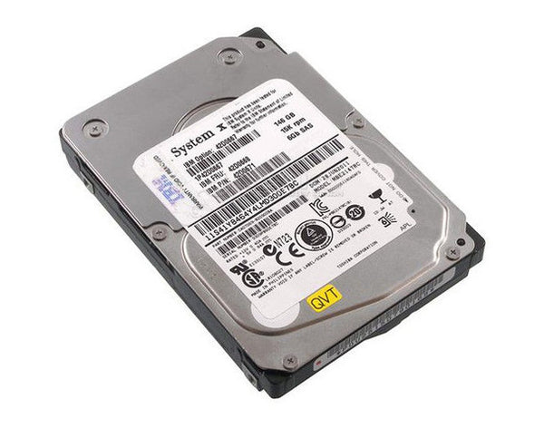 Part No: 42D0671 - IBM 146GB 15000RPM SAS 6.0Gb/s 2.5-inch Hard Drive