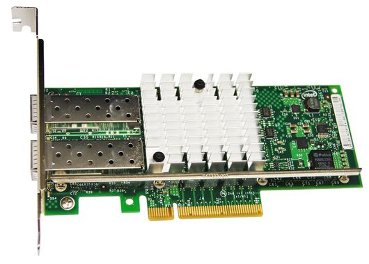 Dell 430-0774 Intel X520-DA2 2 X Ports SFP+ 10GbE PCI Express 2.0 X8 Low Profile Server Network Adapter Card Dell Part Number: 430-0774