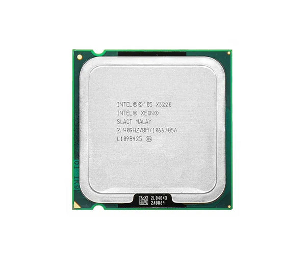 HP 450141-B21 2.40GHz 1066MHz FSB 8MB L2 Cache Socket LGA775 Intel Xeon X3220 Quad-Core (4 Core) Processor For ProLiant DL320 G5p HP Part Number: 450141-B21