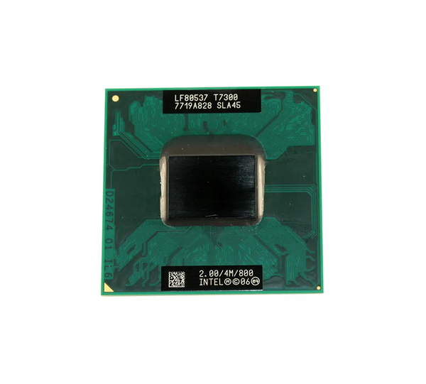 HP 450587-001 2.00GHz 800MHz FSB 4MB L2 Cache Socket PBGA479/PPGA478 Intel Core 2 Duo T7300 Dual-Core (2 Core) Processor HP Part Number: 450587-001