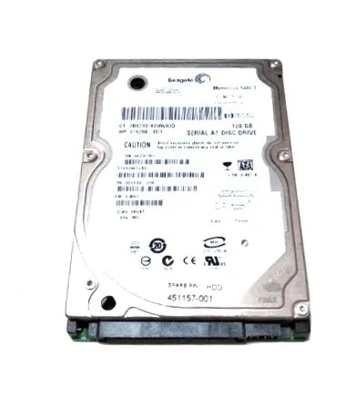 HP 451157-001 120GB 5400RPM SATA 3Gb/S 8MB Cache (CE) 2.5-Inch Hard Drive HP Part Number: 451157-001