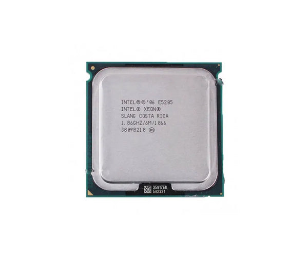 HP 464895-L21 1.86GHz 1066MHz FSB 6MB L2 Cache Socket LGA771 Intel Xeon E5205 Dual-Core (2 Core) Processor Kit For ProLiant BL260c G5 HP Part Number: 464895-L21