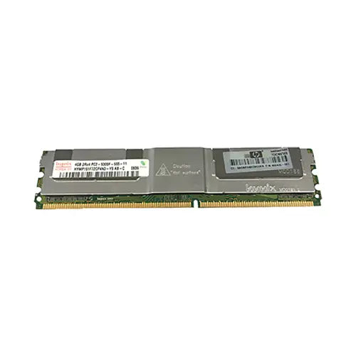 HP 466436-061 4GB DDR2-667/PC2-5300 FB-DIMM 240-Pin CL5 Dual Rank X4 Fully Buffered Memory Module HP Part Number: 466436-061