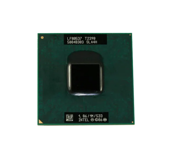 HP 481368-001 1.86GHz 533MHz FSB 1MB L2 Cache Socket PPGA478 Intel Pentium T2390 Dual-Core (2 Core) Processor HP Part Number: 481368-001