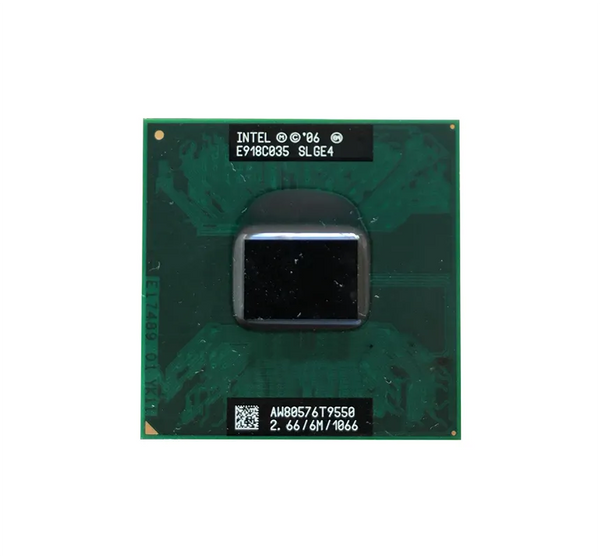 HP 481648-203 2.66GHz 1066MHz FSB 6MB L2 Cache Socket BGA479/PGA478 Intel Core 2 Duo T9550 Dual-Core (2 Core) Processor HP Part Number: 481648-203