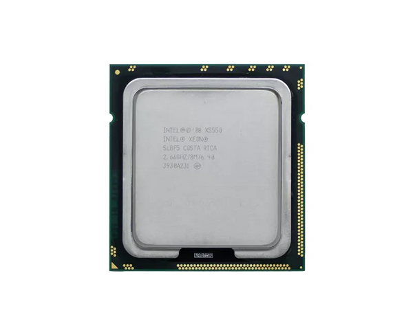 HPE 492234-L21 2.66GHz 6.40GT/S QPI 8MB L3 Cache Socket FCLGA1366 Intel Xeon X5550 Quad-Core (4 Core) Processor Kit For ProLiant DL380 G6 HPE Part Number: 492234-L21