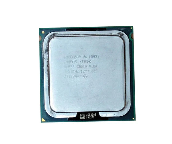 HP 506728-B21 2.50GHz 1333MHz FSB 12MB L2 Cache Socket LGA771 Intel Xeon L5420 Quad-Core (4 Core) Processor HP Part Number: 506728-B21