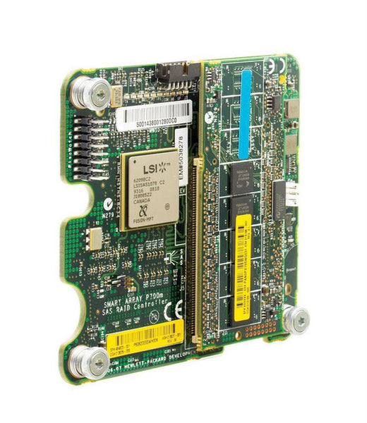 Part No: 507925-B21 - HP Smart Array P700M/256MB PCI-Express x8 SAS 3GB/s RAID Controller Mezzanine Card for HP Blade C-class Servers