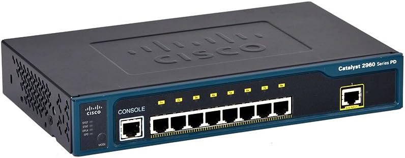 Cisco WS-C2960-8TC-L Catalyst 2960 8-Port Managed Ethernet Switch