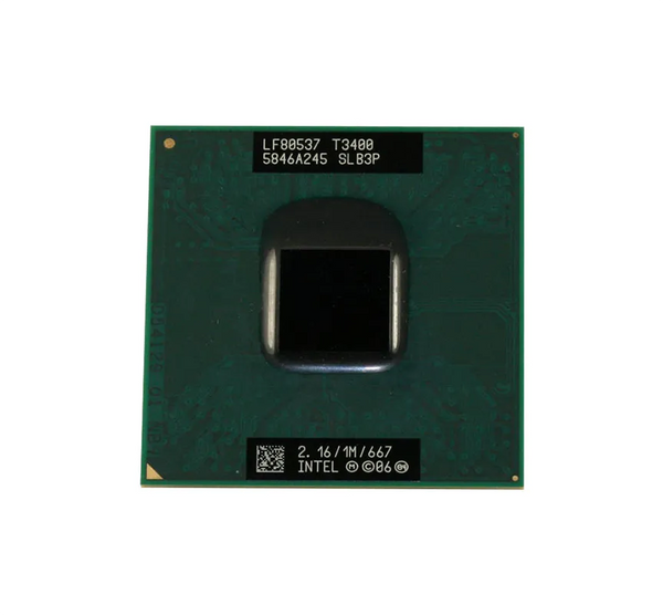 HP 512219-800 2.16GHz 667MHz FSB 1MB L2 Cache Socket PPGA478 Intel Pentium T3400 Dual-Core (2 Core) Processor HP Part Number: 512219-800