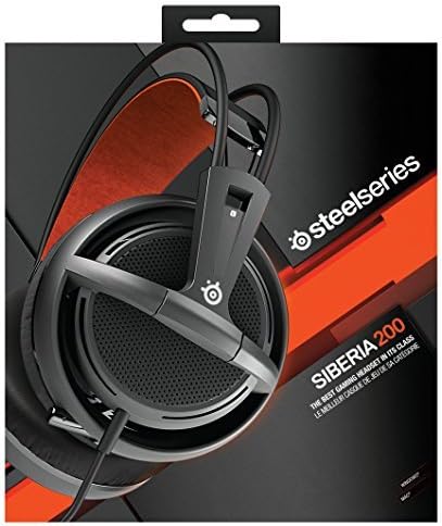 SteelSeries Siberia 200 Gaming Headset - Black (formerly Siberia v2)