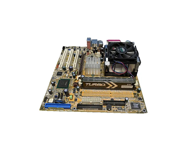 HP 5187-4919 Socket 478 Intel 848P Chipset Micro-ATX System Board (Motherboard) Supports Pentium 4 DDR 2x DIMM HP Part Number: 5187-4919