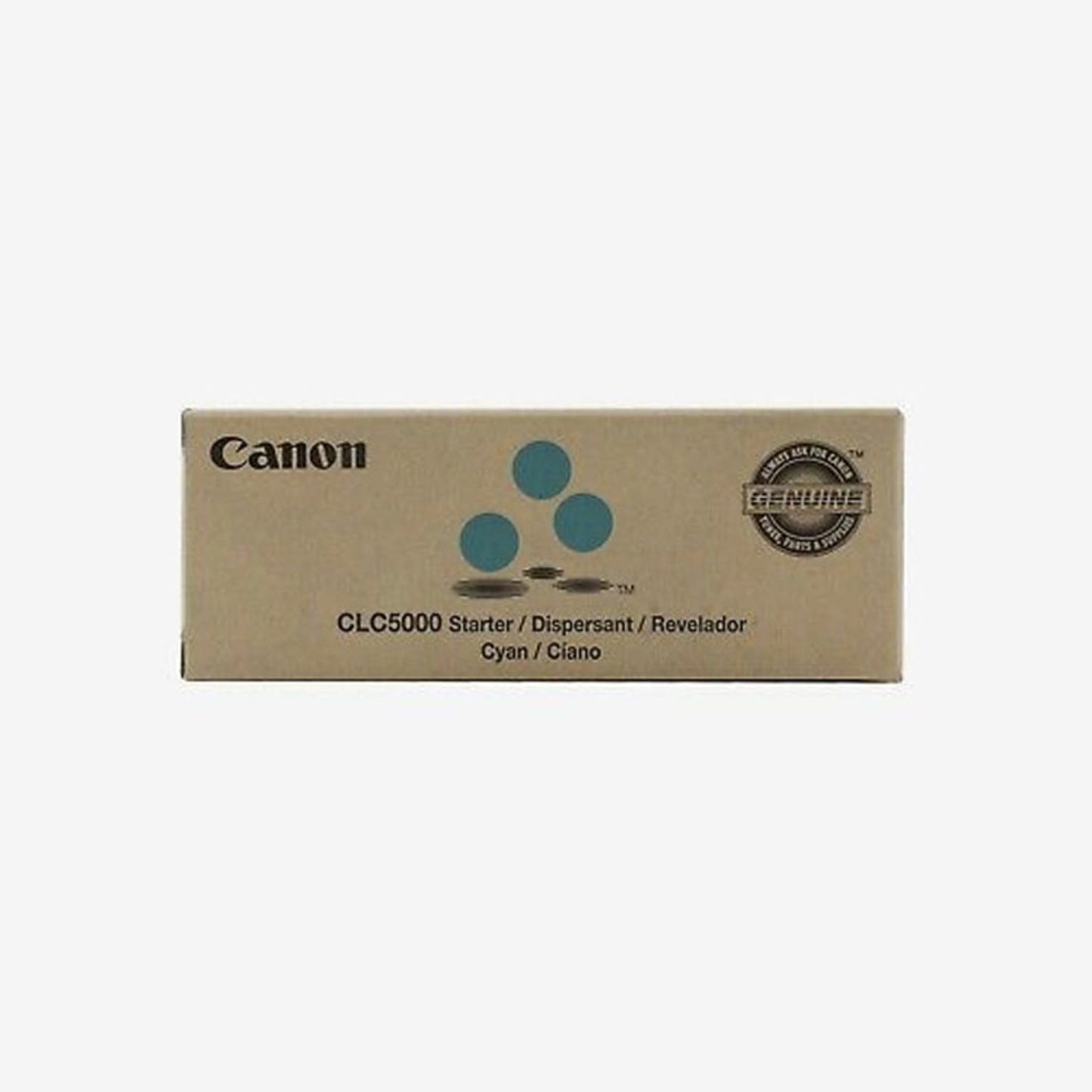 Canon 6607A002AA OEM Cyan Developer Cartridge 6607A002AA