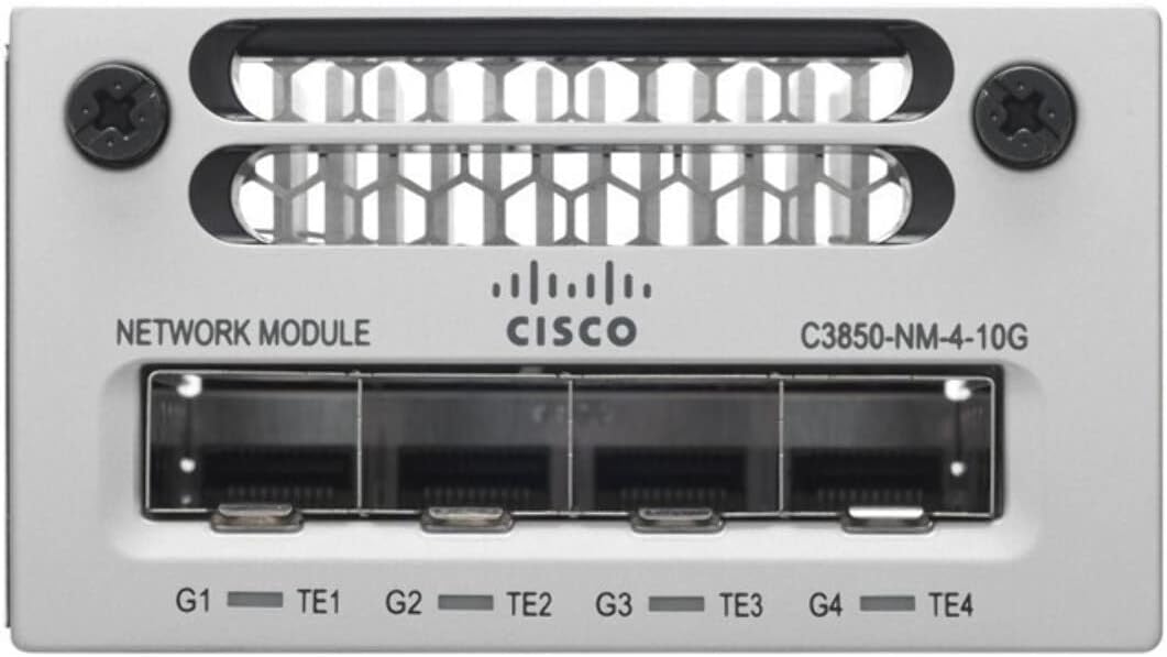 Cisco  Network Module Catalyst 3850 4 x 1GE / 4 x 10GE  C3850-NM-4-10G