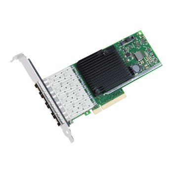 Dell 540-BCSH X710 4 X Ports 10Gb/S SFP+ PCI-Express 3.0 X8 Network Adapter Dell Part Number: 540-BCSH