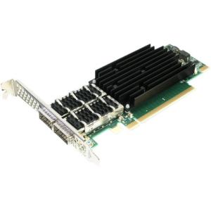 Dell 540-BDPC Flareon Ultra SFN8542 2-Ports 40GBase-X QSFP+ PCI Express 3.0 X16 Plug-In Module Network Adapter Dell Part Number: 540-BDPC