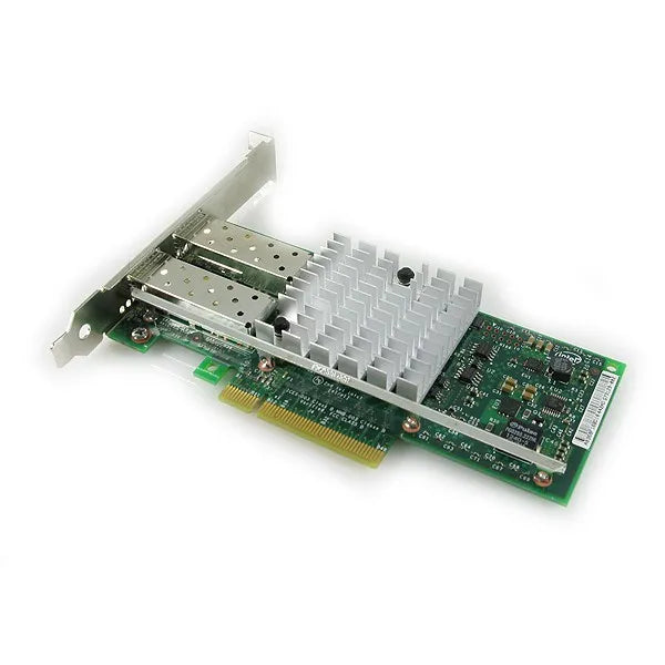 Dell 555-BCSV X520-DA2 Dual-Ports SFP+ 10Gb/S PCI Express 2.0 X8 Converged Server Network Adapter Dell Part Number: 555-BCSV