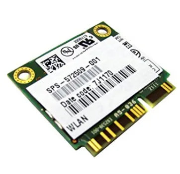 HP 572509-001 Mini PCI-Express 802.11a/B/G/N WiFi Wireless LAN Network Adapter HP Part Number: 572509-001