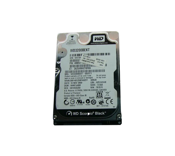 HP 577987-001 320GB 7200RPM SATA 3Gb/S 16MB Cache 2.5-Inch Hard Drive HP Part Number: 577987-001