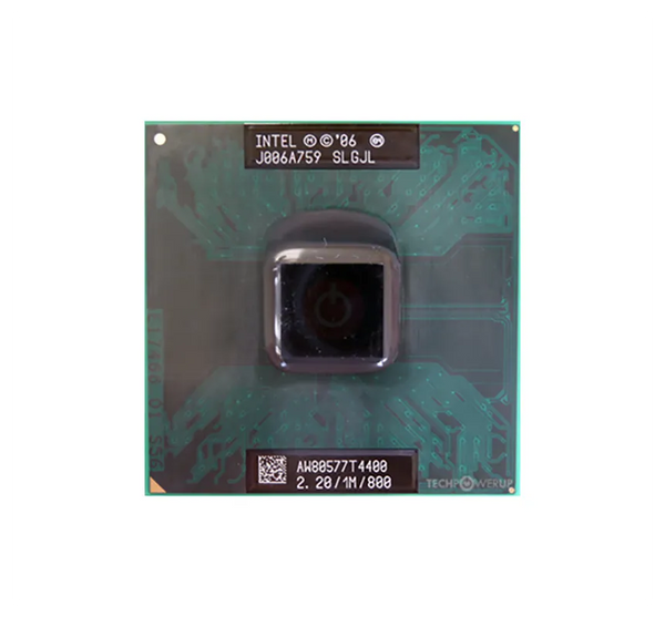 HP 584296-001 2.20GHz 800MHz FSB 1MB L2 Cache Socket PGA478 Intel Pentium T4400 2-Core Processor HP Part Number: 584296-001