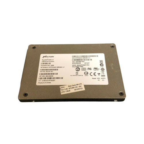 HP 590-606095 128GB MLC SATA 6Gb/s 2.5-Inch SSD – Reliable Storage for Everyday Computing