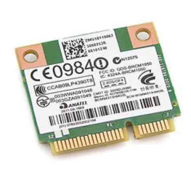 HP 593836-001 Broadcom 4313AGN Mini PCI-Express 802.11a/B/G/N Wireless LAN (WLAN) Network Interface Card HP Part Number: 593836-001