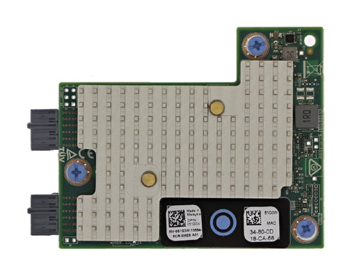 Dell 5RX80 25GbE Dual-Ports Mezzanine Adapter For FastLinQ 41262 Dell Part Number: 5RX80