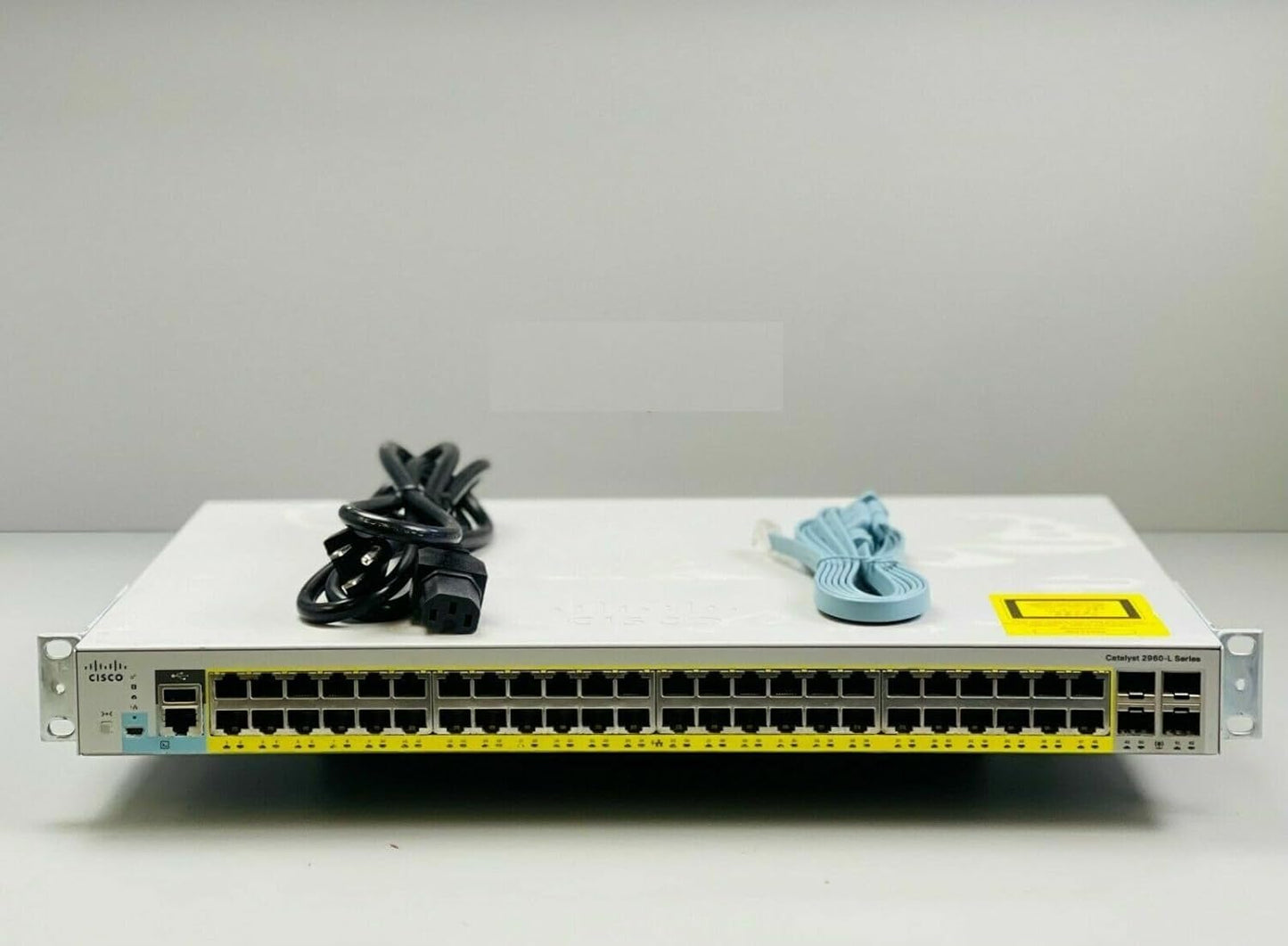 Cisco WS-C2960L-48PS-LL Catalyst 2960-L 48-Port Gigabit PoE+ Managed Switch WS-C2960L-48PS-LL