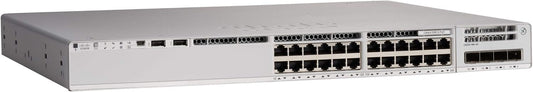 Cisco Catalyst Network Switch Layer 3 PoE+  24-Port Gigabit Ethernet, 4x 1G ,C9200L-24P-4G-A