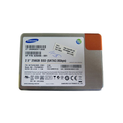 HP 628496-001 256GB SATA 3.0Gb/s 2.5-Inch SSD – Dependable Performance for Legacy Systems