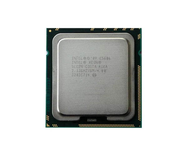 HP 637703-L21 2.13GHz 4.80GT/S QPI 8MB L3 Cache Socket FCLGA1366 Intel Xeon E5606 Quad-Core (4 Core) Processor For ProLiant ML330 G6 Server HP Part Number: 637703-L21