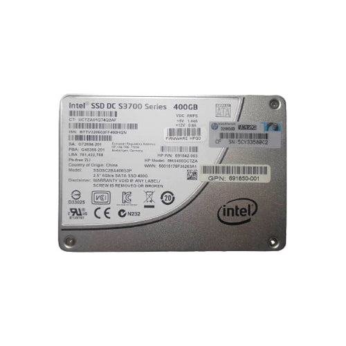 HP 691850-001 400GB MLC SATA 6Gb/s 2.5-Inch SSD – High-Capacity, Reliable Storage Solution